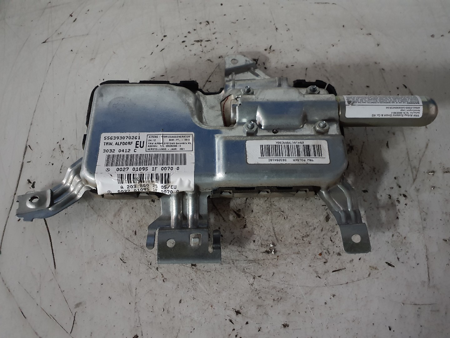 AIRBAG PORTA CONDUTOR MERCEDES-BENZ C-CLASS (W203) | 00 - 07