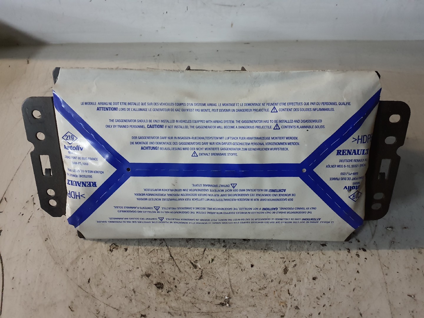 AIRBAG PASSAGEIRO RENAULT MEGANE II Grandtour (KM0/1_) | 03 - 12