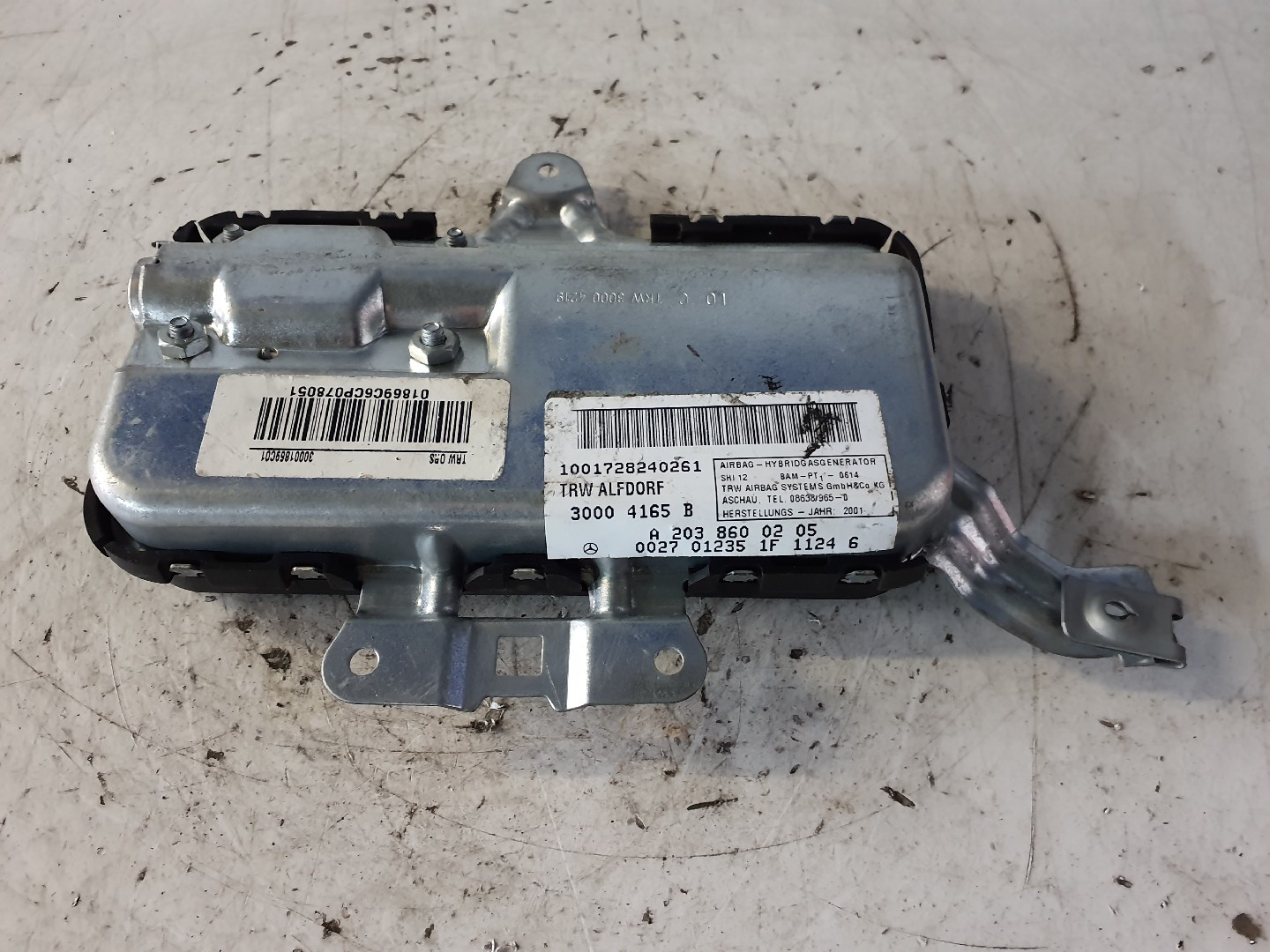 AIRBAG DA CORTINA DIREITO MERCEDES-BENZ E-CLASS (W211) | 02 - 09