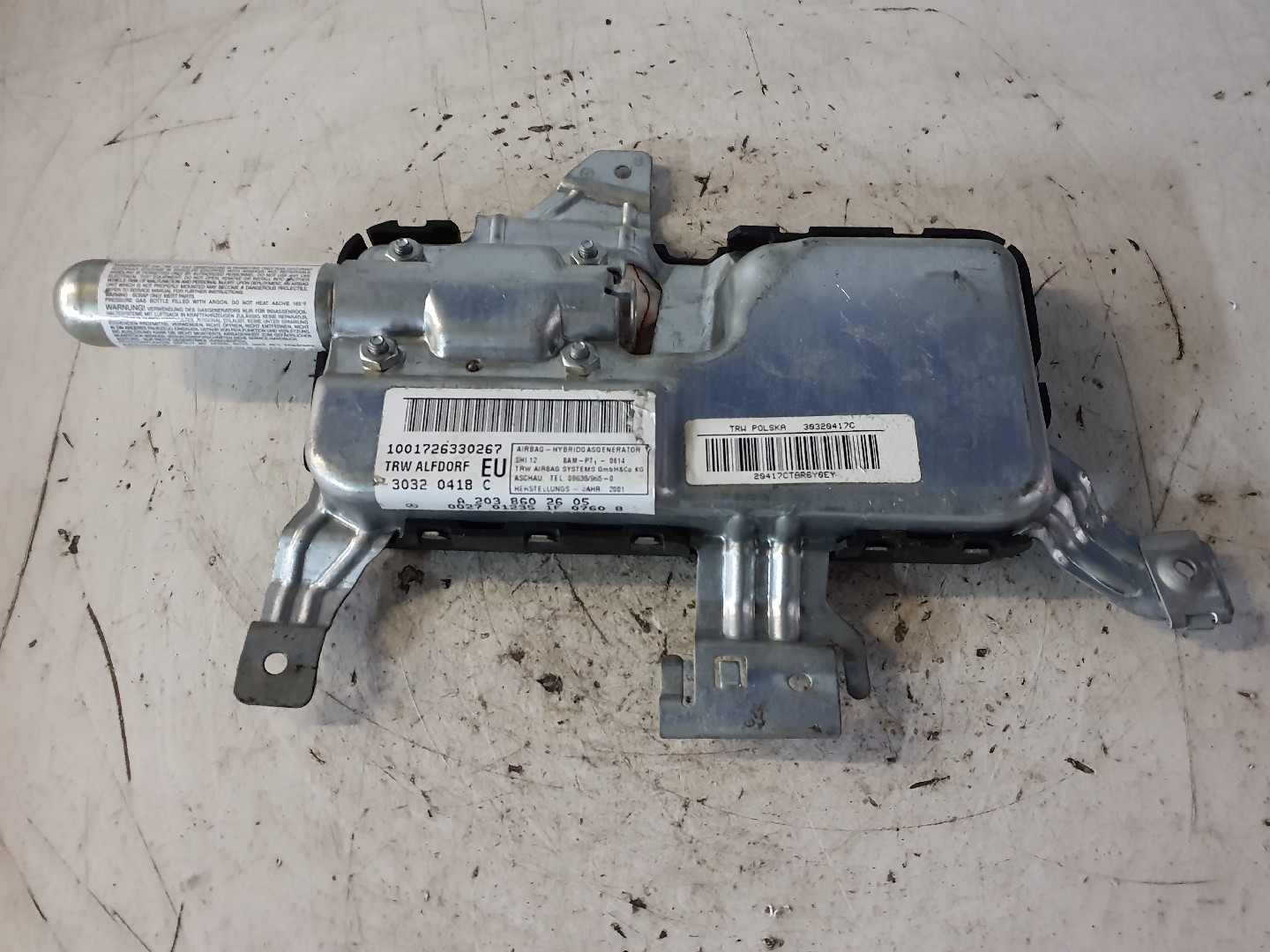 AIRBAG DA CORTINA DIREITO MERCEDES-BENZ E-CLASS (W211) | 02 - 09