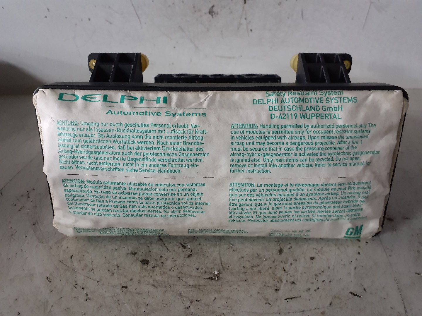 AIRBAG PASSAGEIRO OPEL CORSA C (X01) | 00 - 09 Imagem-3