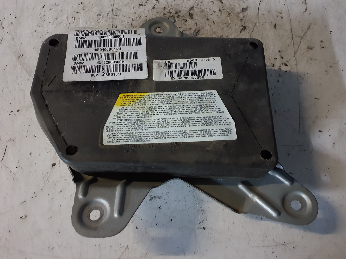 AIRBAG PORTA CONDUTOR BMW 5 (E60) | 01 - 10 Imagem-1