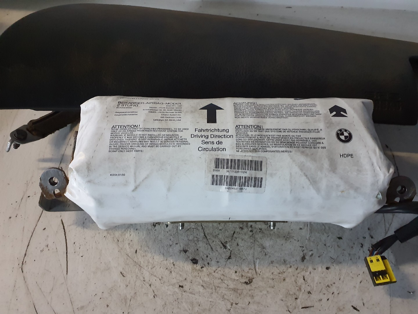 AIRBAG PASSAGEIRO BMW 346 L  Imagem-1