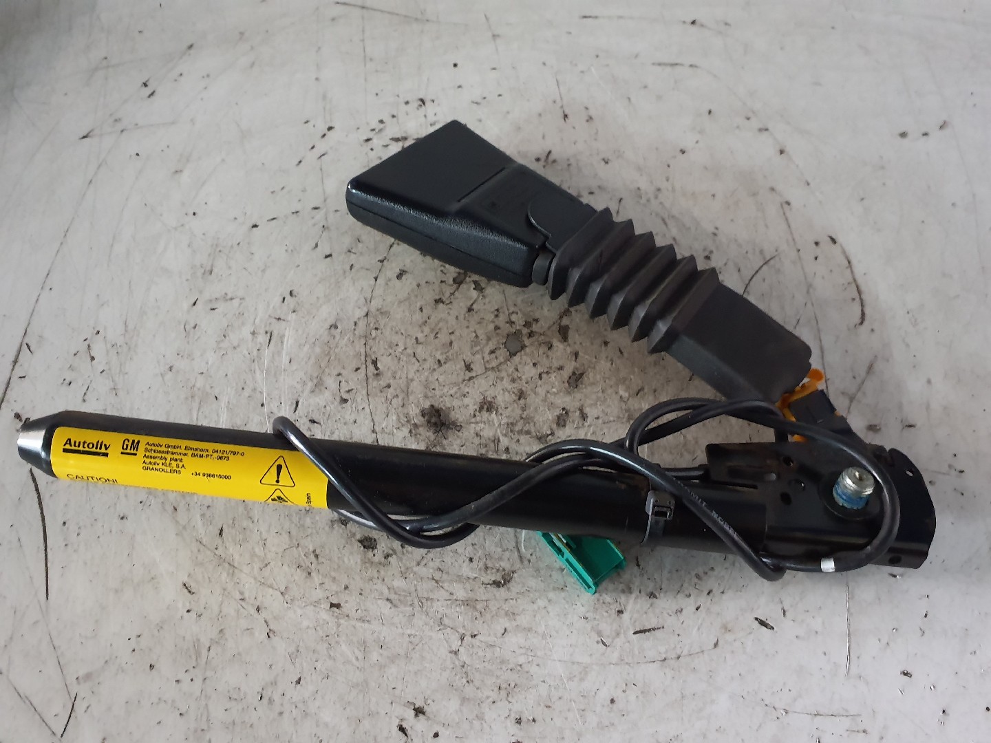 PRETENSOR DE CINTO OPEL CORSA C (X01) | 00 - 09 Imagem-0