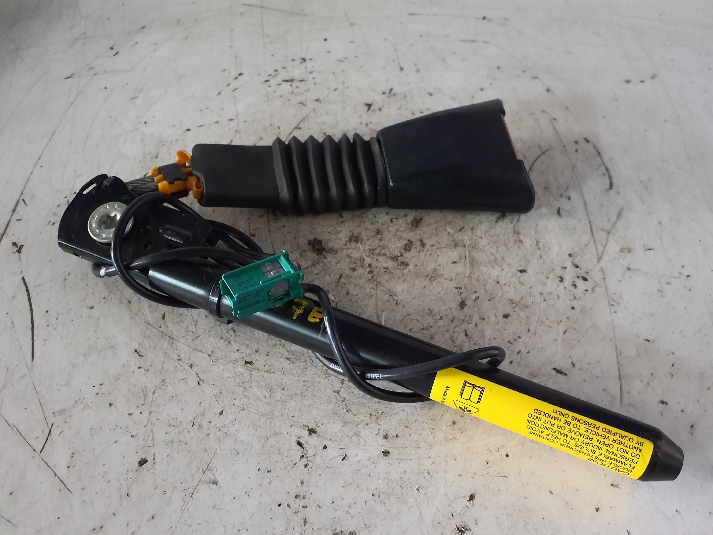 PRETENSOR DE CINTO OPEL CORSA C (X01) | 00 - 09 Imagem-1