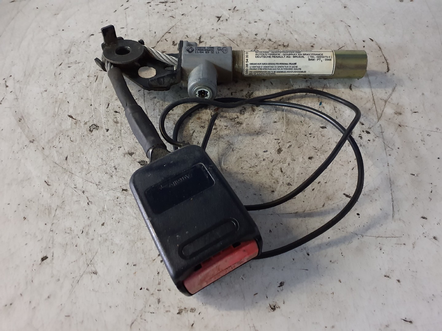 PRETENSOR DE CINTO RENAULT MEGANE Scenic (JA0/1_) | 96 - 01 Imagem-0