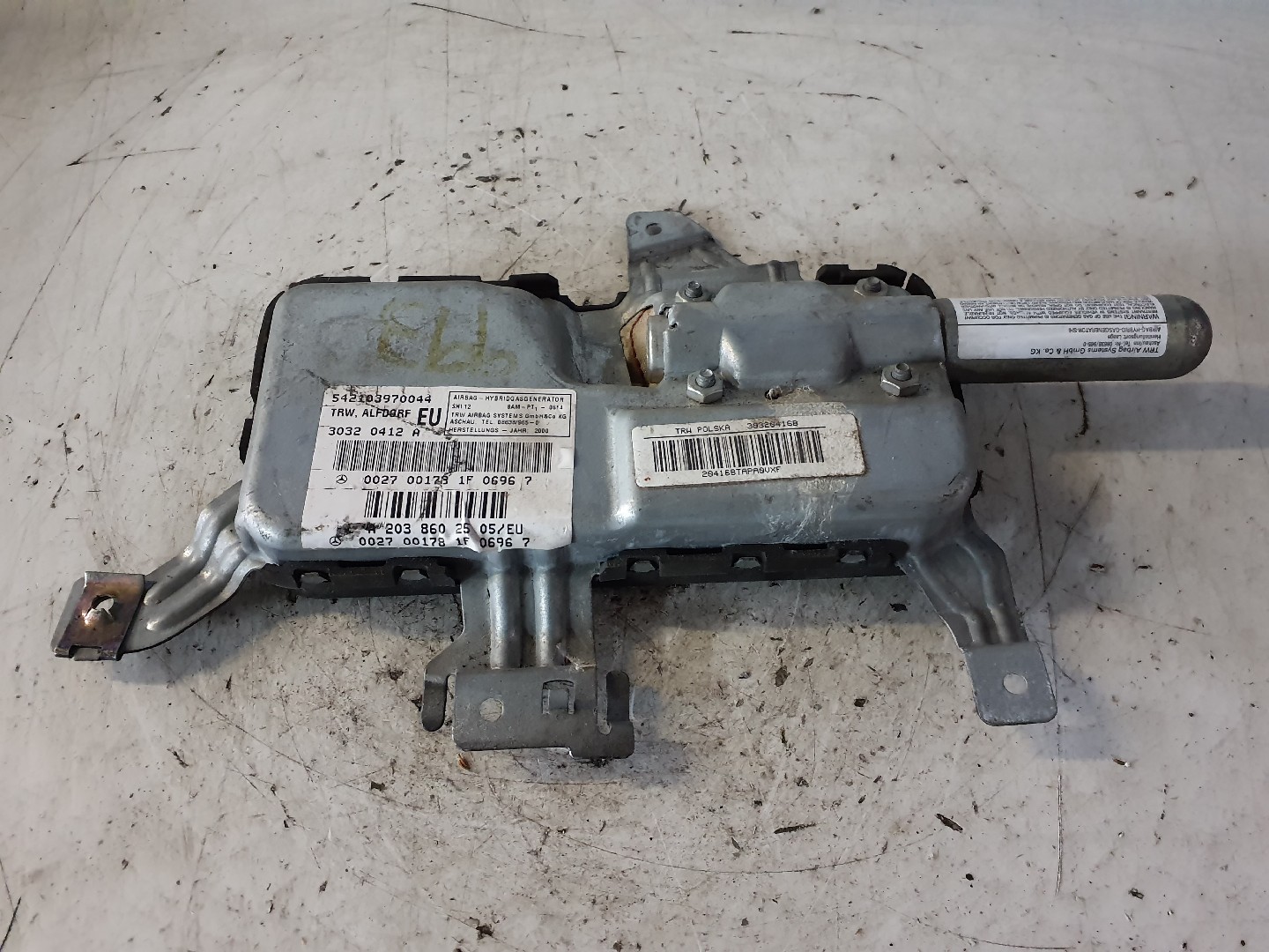 AIRBAG CORTINA ESQUERDA MERCEDES-BENZ C-CLASS (W203) | 00 - 07 Imagem-0