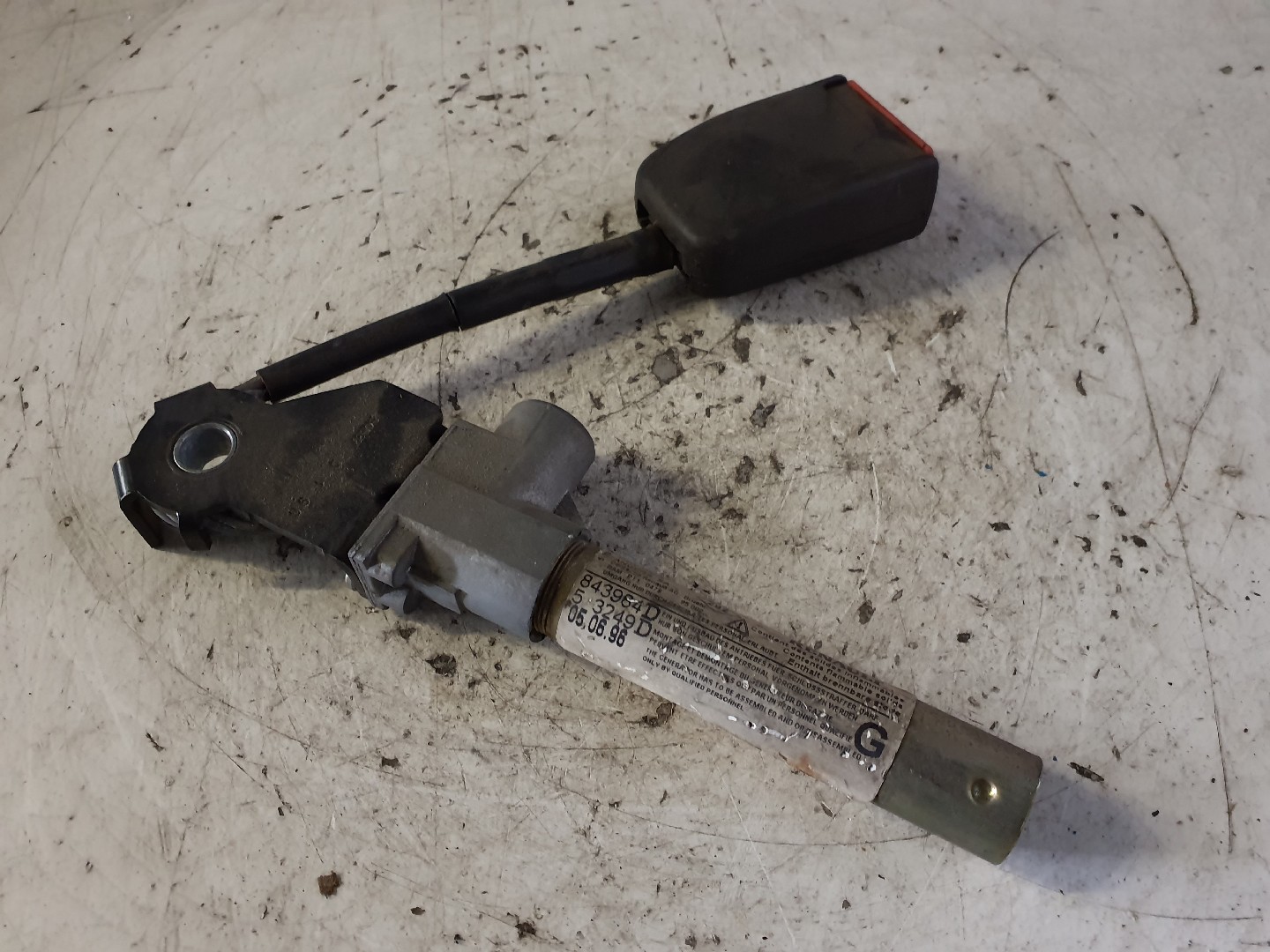 PRETENSOR DE CINTO RENAULT CLIO I (B/C57_, 5/357_) | 90 - 98