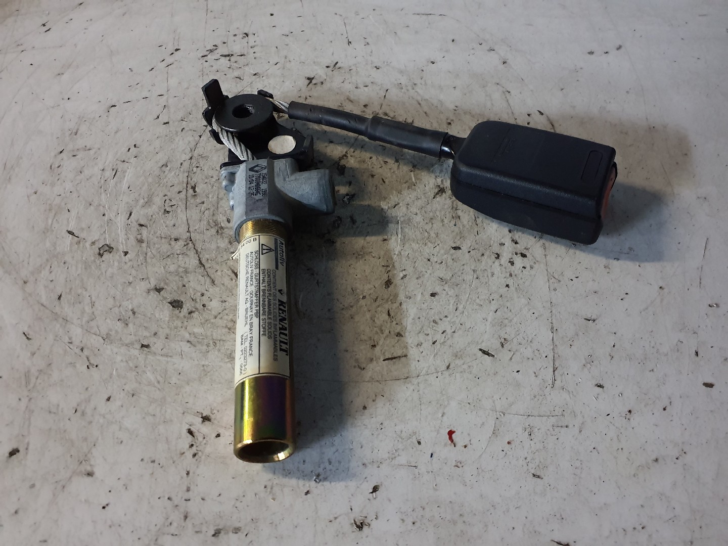 PRETENSOR DE CINTO RENAULT MEGANE Scenic (JA0/1_) | 96 - 01