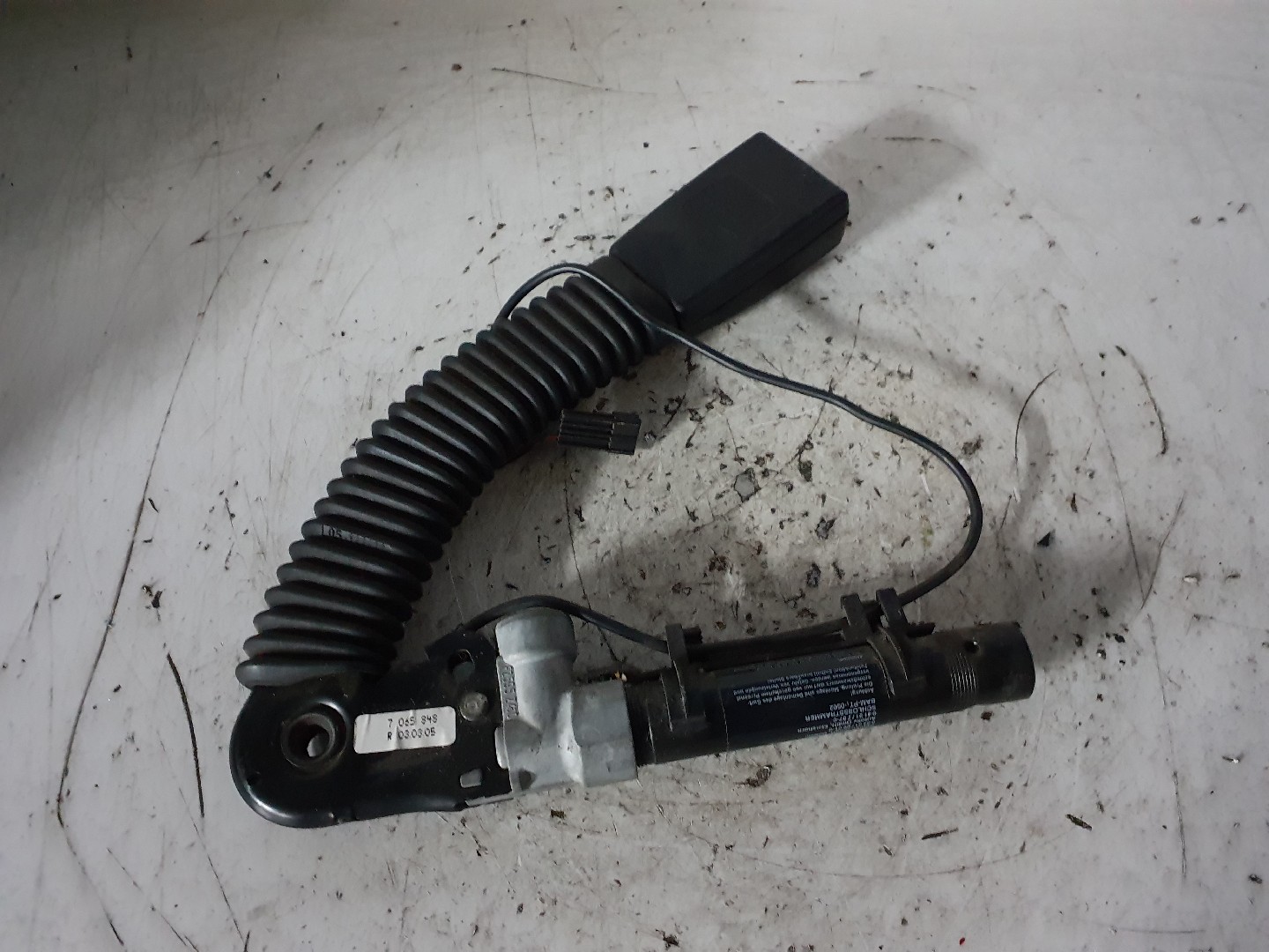 PRETENSOR DE CINTO BMW 5 (E60) | 01 - 10