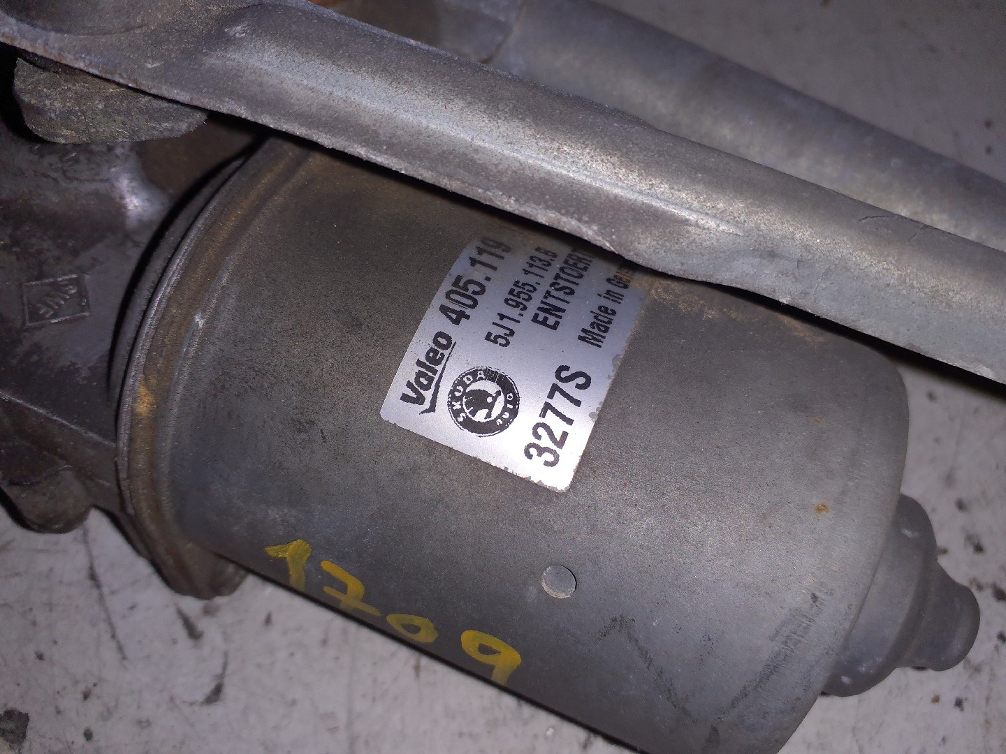 MOTOR LIMPA VIDROS SKODA FABIA I (6Y2) | 99 - 08 Imagem-1