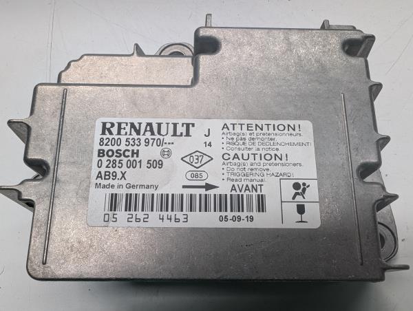 CENTRALINA AIRBAGS RENAULT MODUS MAXIM 5 DOOR HATCHBACK