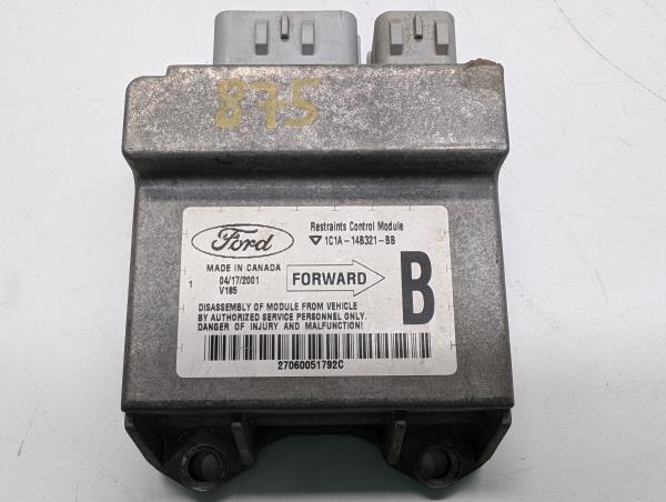 CENTRALINA AIRBAGS FORD TRANSIT CUSTOM V362 Autocarro (F3) | 12 - 