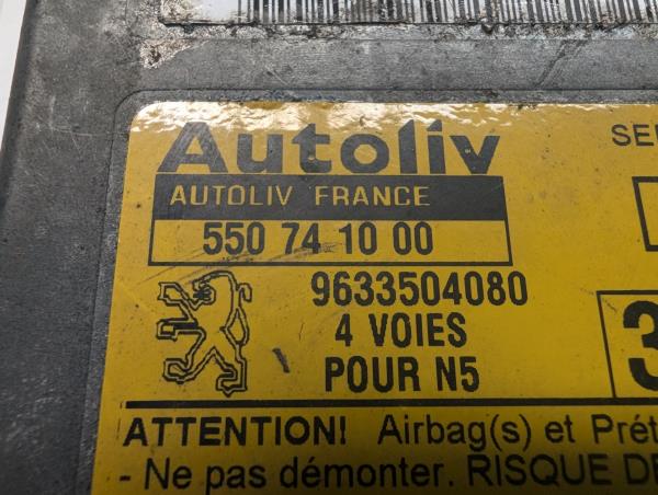 Airbag Module PEUGEOT 306 (7B, N3, N5) | 93 - 03 Imagem-1