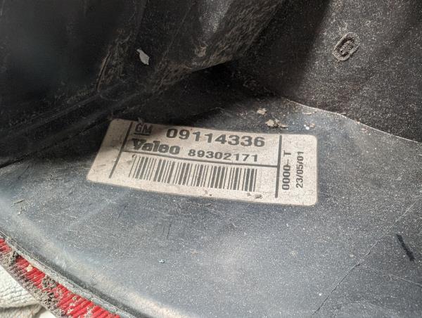 FAROLIM MALA ESQ. OPEL CORSA C (X01) | 00 - 09