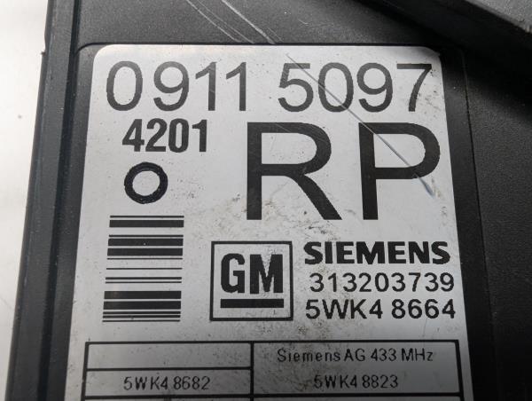MODULO ELETRONICO OPEL CORSA C (X01) | 00 - 09 Imagem-1