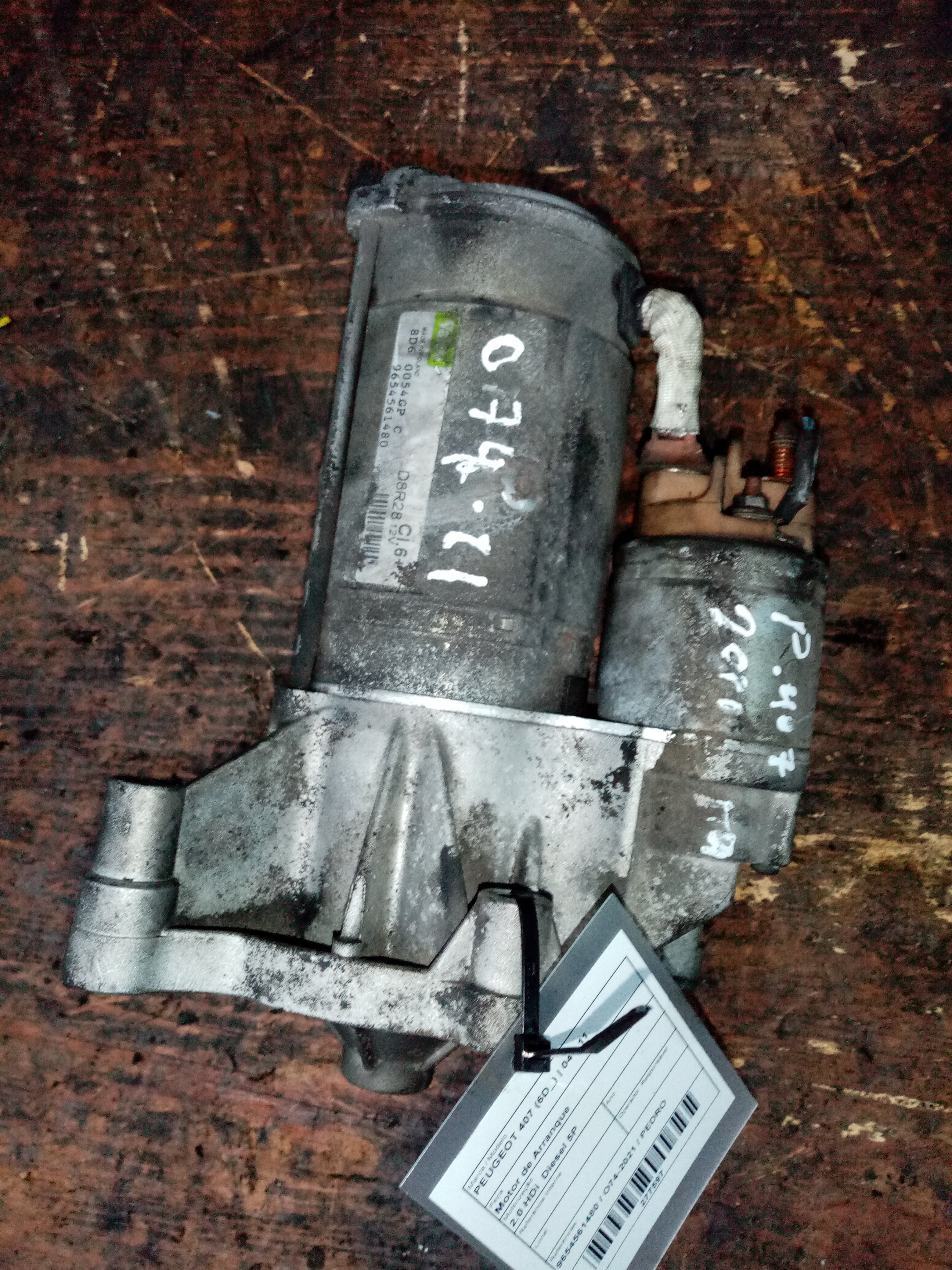 Motor de Arranque PEUGEOT - ID S_117596