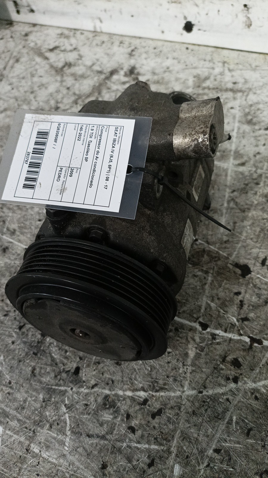 Compressor do Ar condicionado SEAT - ID S_123786
