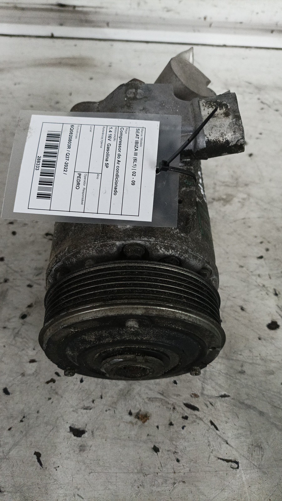 Compressor do Ar condicionado SEAT - ID S_128332