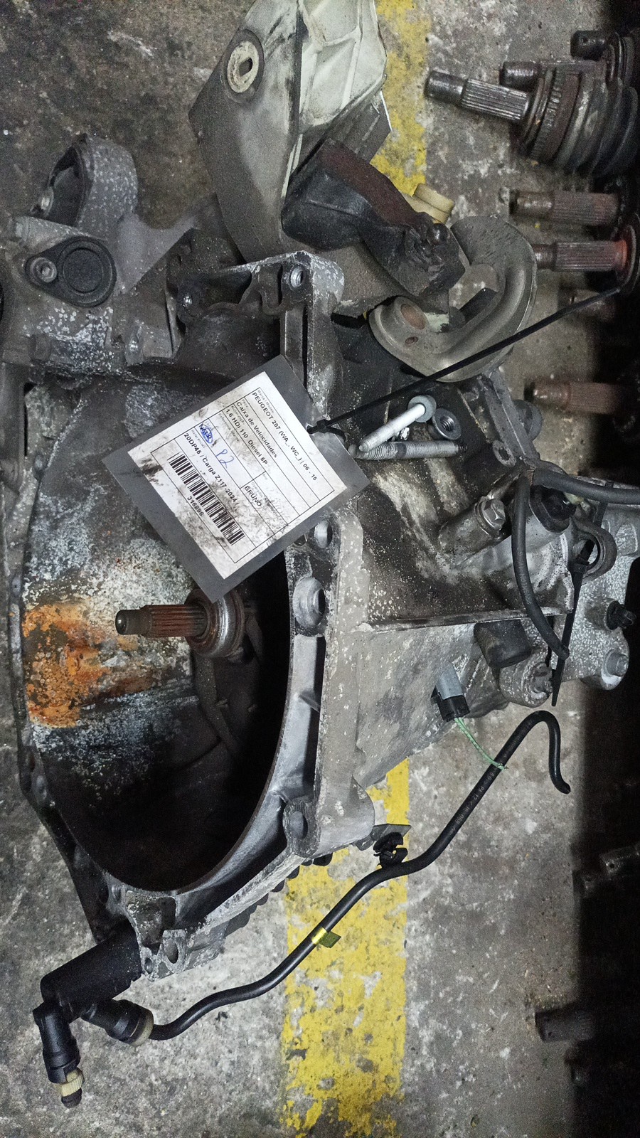 Caixa de Velocidades PEUGEOT 207 (WA_, WC_) | 06 - 15 Imagem-2