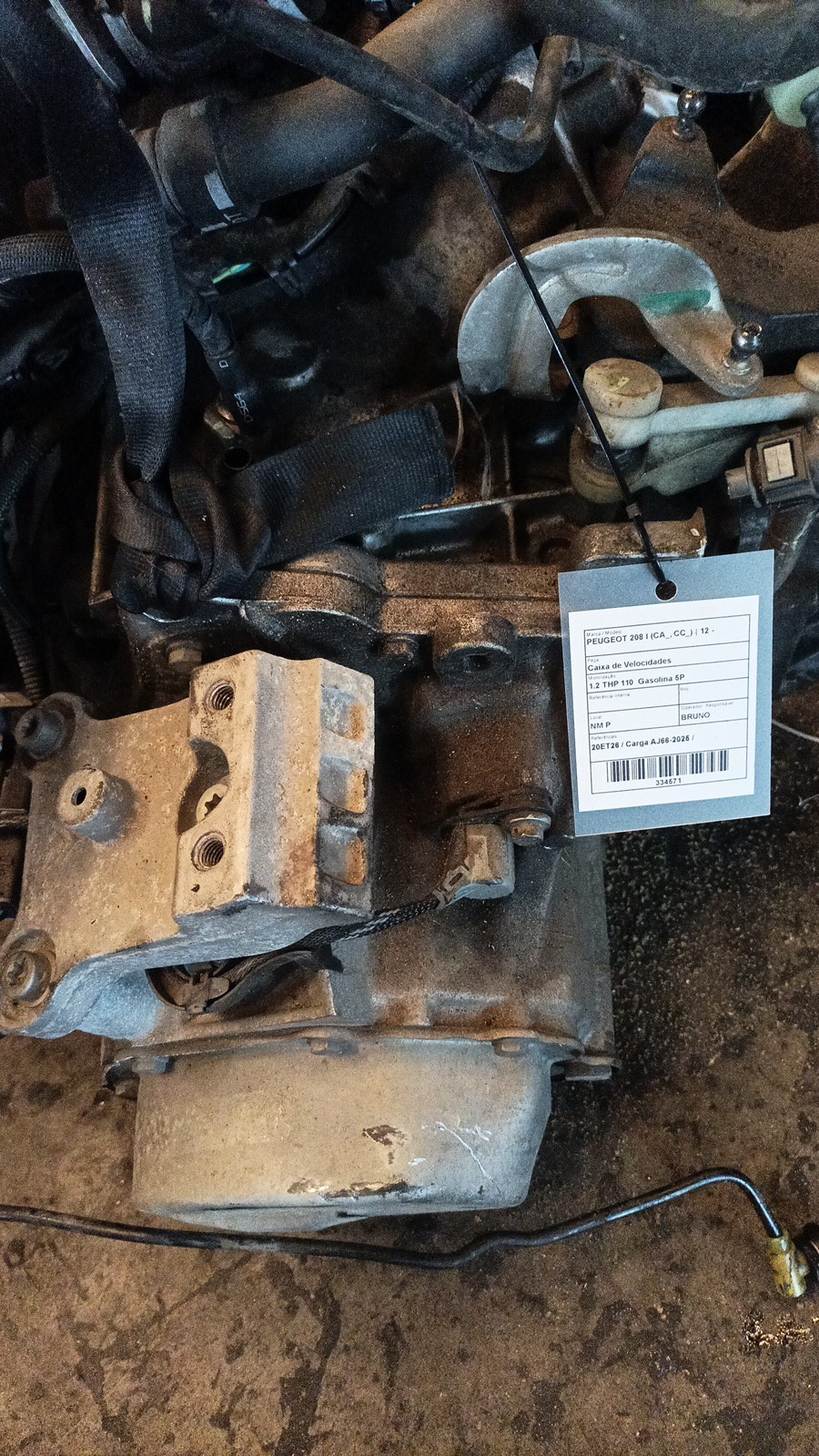 Caixa de Velocidades PEUGEOT - ID S_174570
