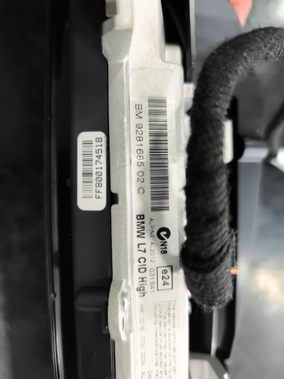 Display do Rádio  BMW 1 (F21) | 11 -  Imagem-2