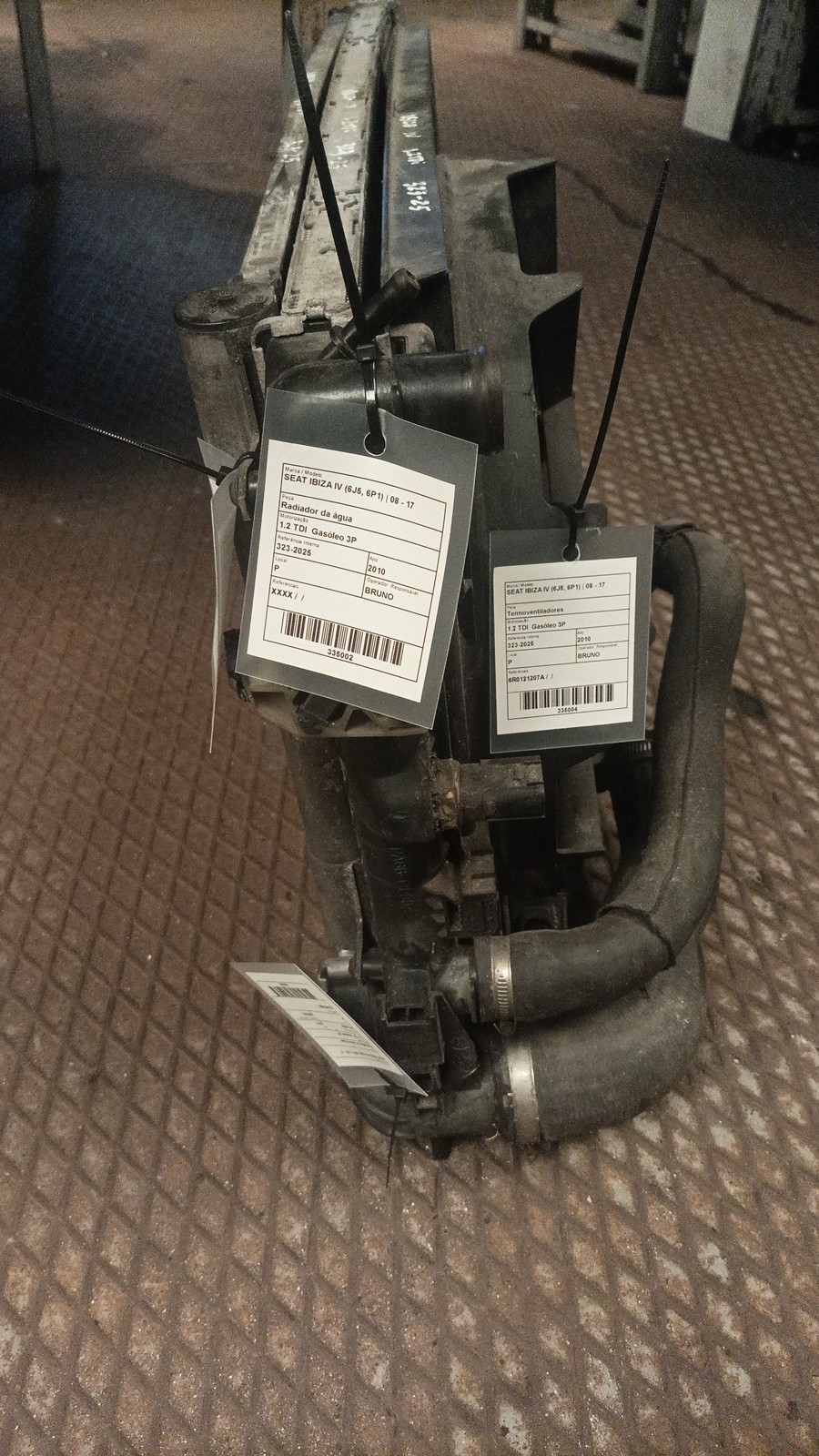 Radiador da água SEAT IBIZA IV (6J5, 6P1) | 08 - 17 Imagem-2
