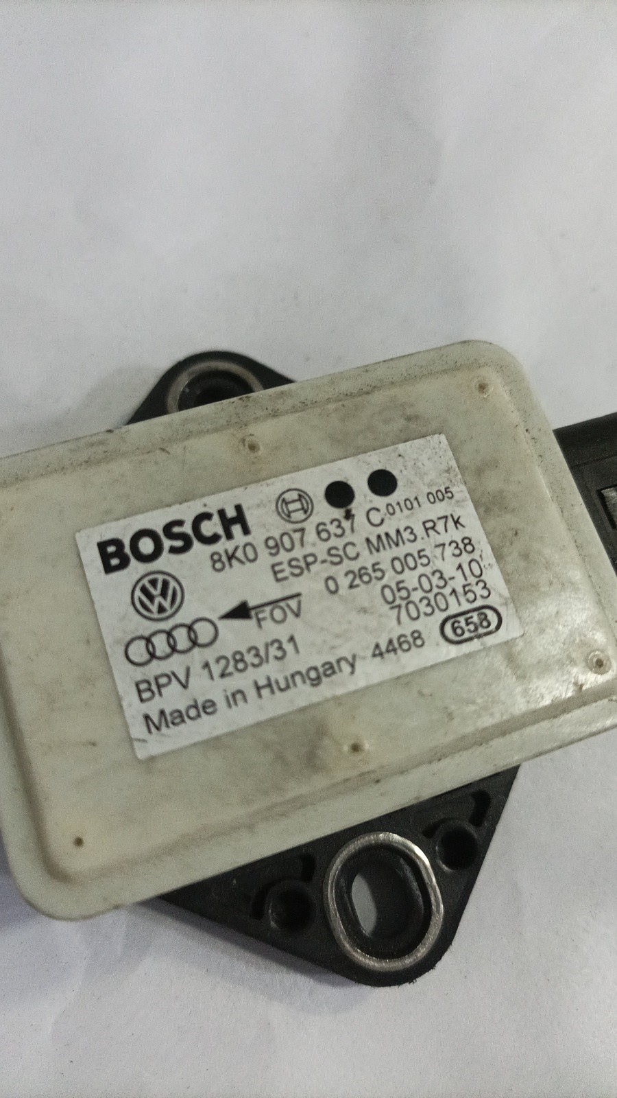 Sensor ESP AUDI A4 (8K2, B8) | 07 - 15 Imagem-2