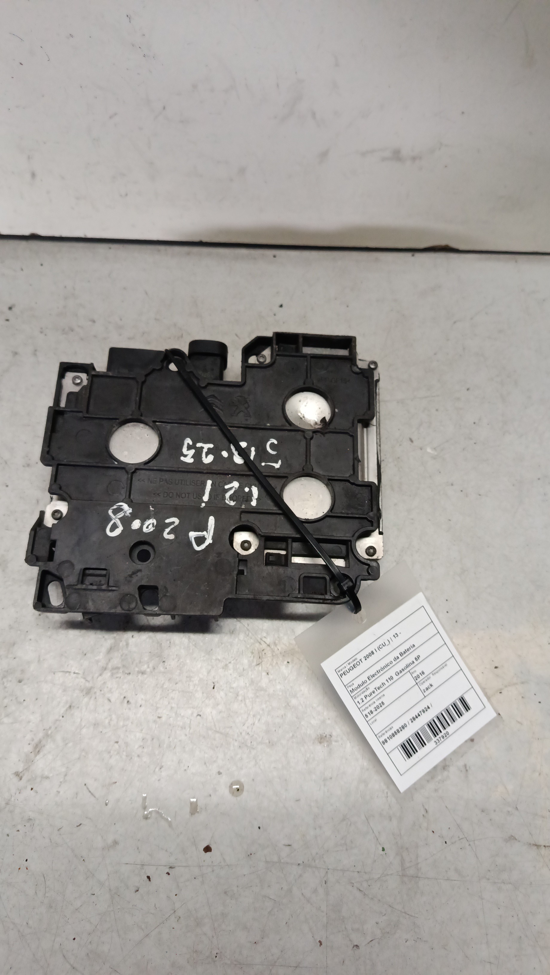 Centralina de start stop PEUGEOT 2008 I (CU_) | 13 -  Imagem-2