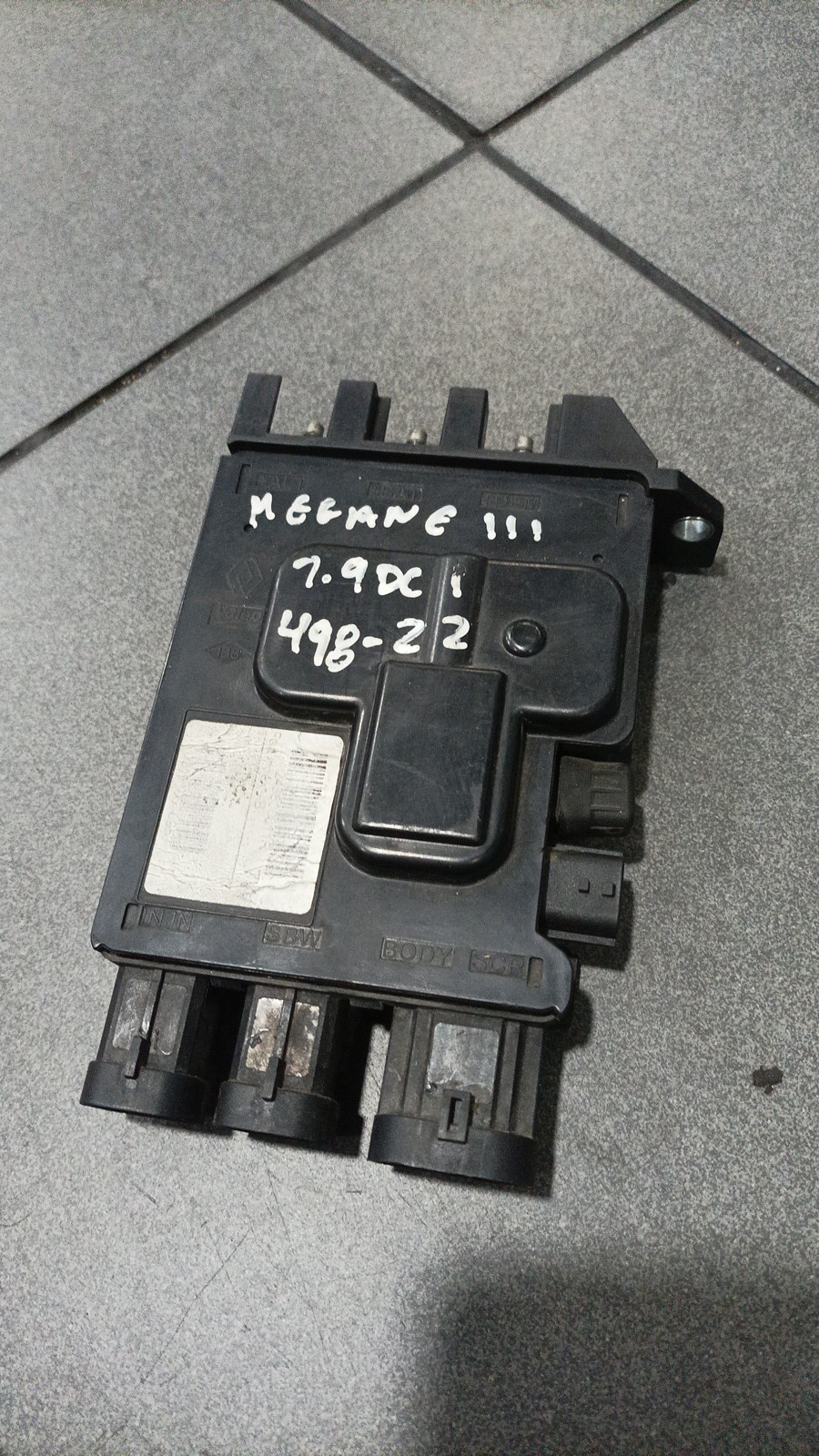 Módulo da Bateria RENAULT - ID S_179031