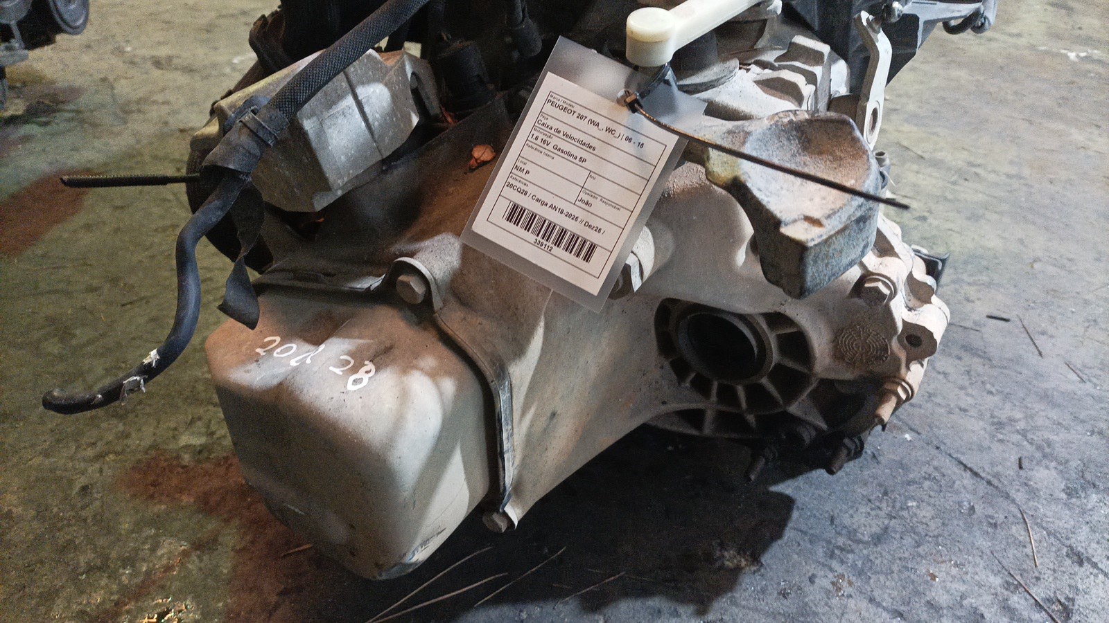 Caixa de Velocidades PEUGEOT 207 (WA_, WC_) | 06 - 15 Imagem-1