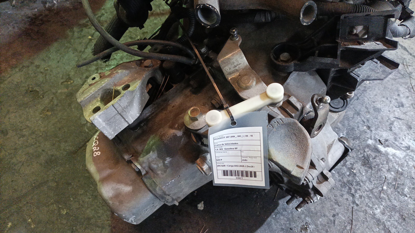 Caixa de Velocidades PEUGEOT 207 (WA_, WC_) | 06 - 15 Imagem-1