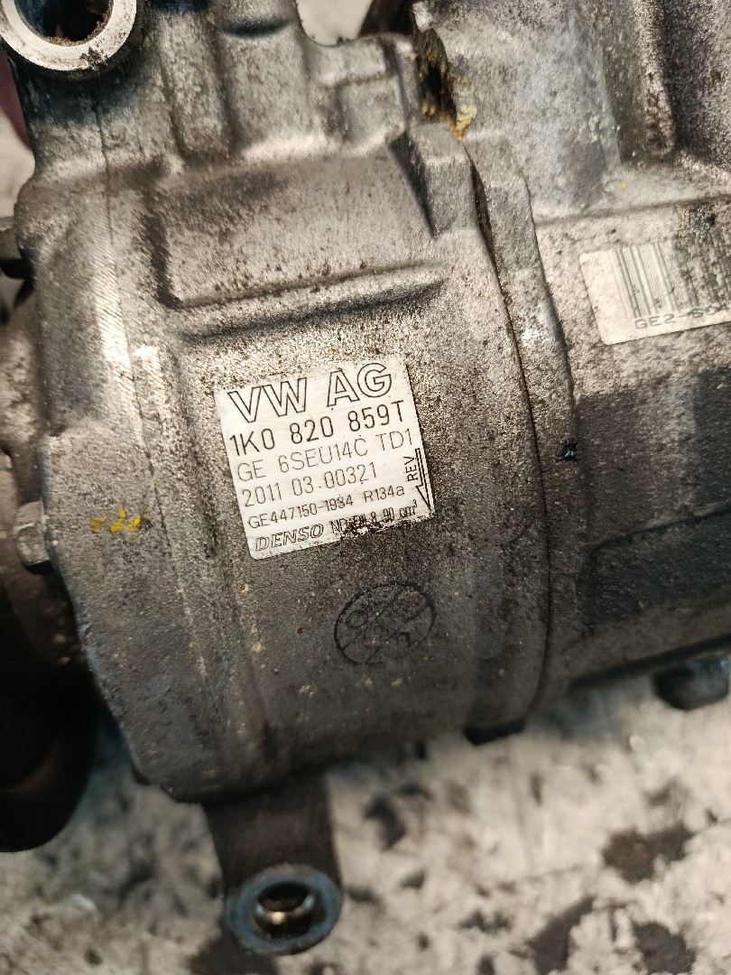 Compressor do Ar condicionado VOLKSWAGEN GOLF VI (5K1) | 08 - 14 Imagem-2