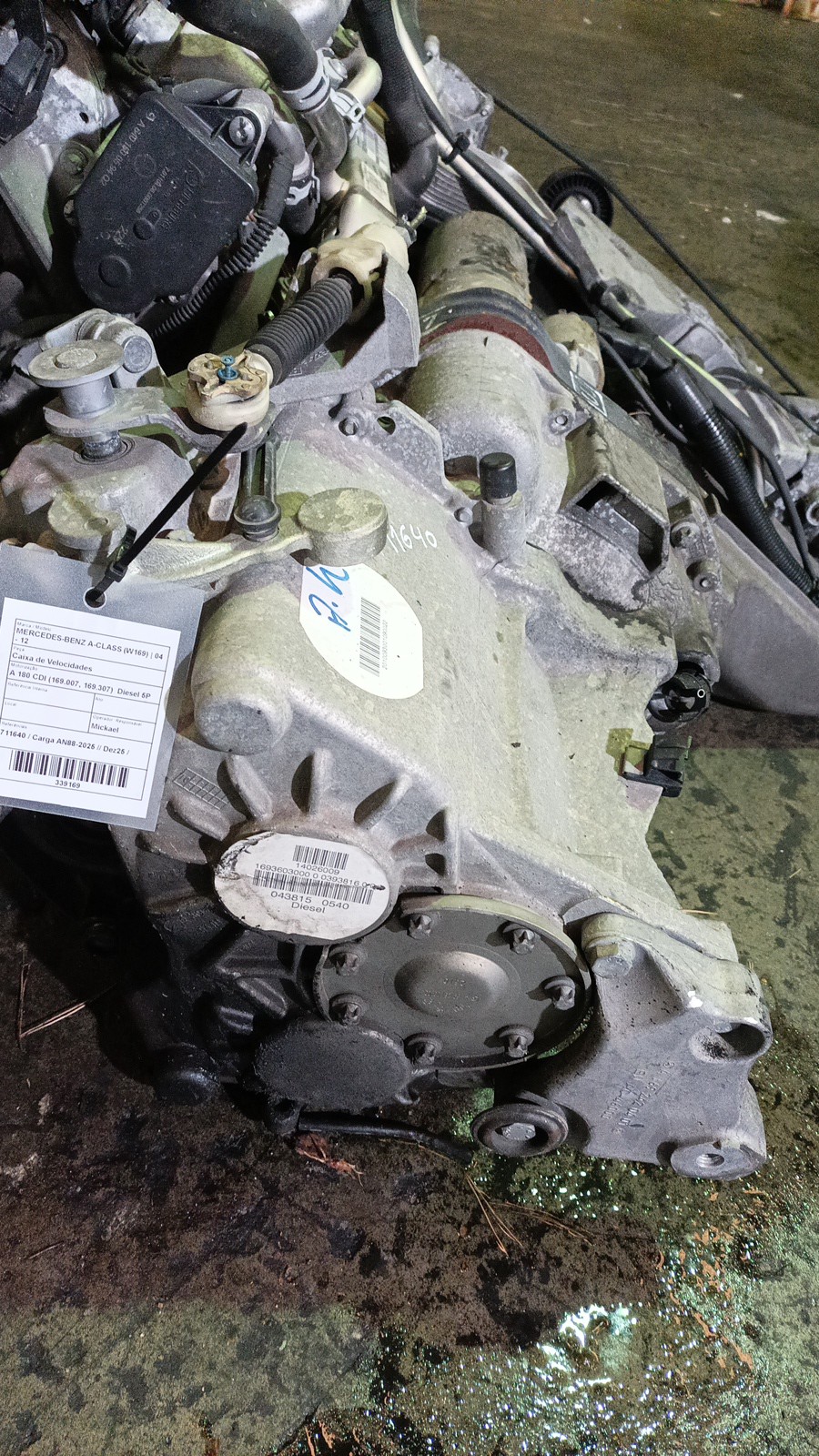 Caixa de Velocidades MERCEDES-BENZ A-CLASS (W169) | 04 - 12 Imagem-2