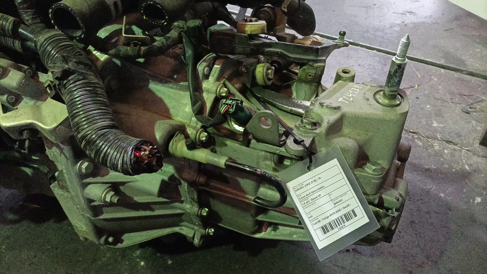 Caixa de 6 Velocidades NISSAN - ID S_179275