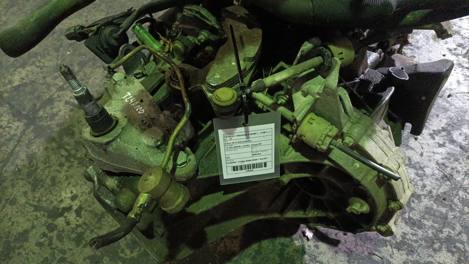 Caixa de 6 Velocidades RENAULT MEGANE II (BM0/1_, CM0/1_) | 01 - 12 Imagem-1
