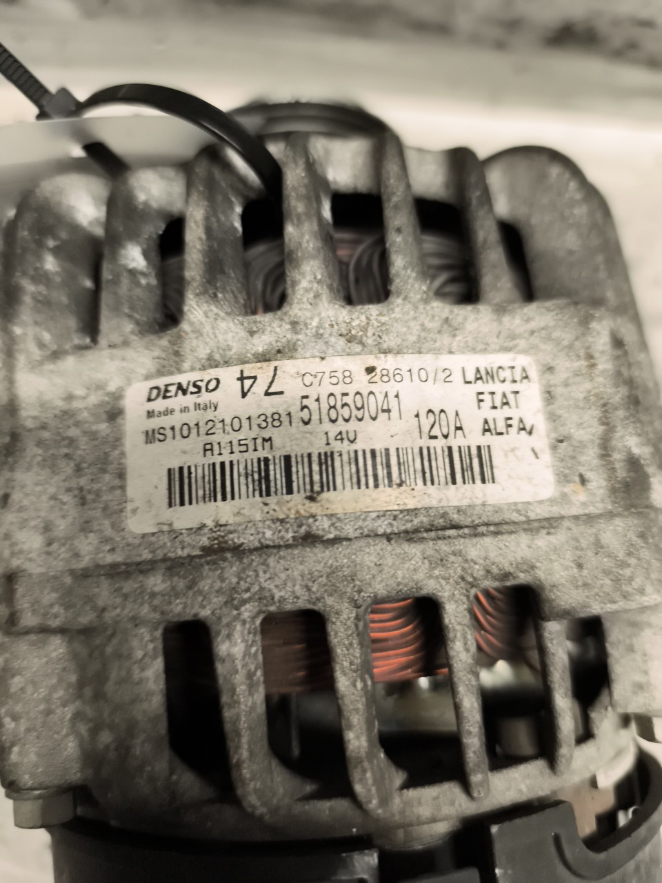 Alternador FIAT GRANDE PUNTO (199_) | 05 -  Imagem-2