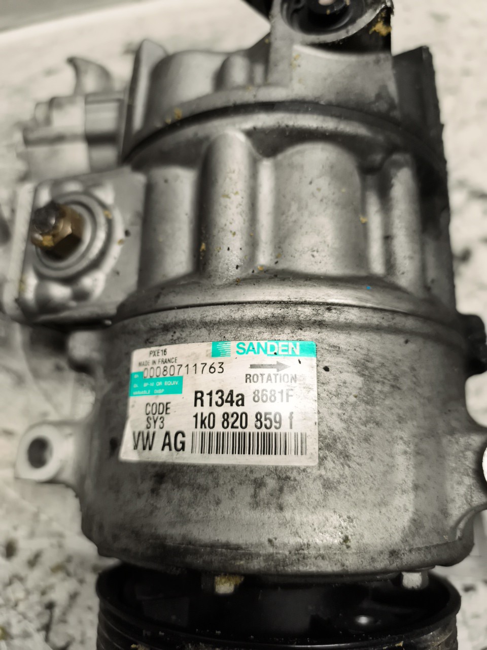 Compressor do Ar condicionado AUDI A3 (8P1) | 03 - 13 Imagem-2