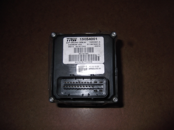 ABS PEUGEOT 407 (6D_) | 04 - 11