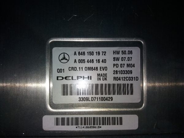 Engine Module MERCEDES-BENZ E-CLASS (W211) | 02 - 09 Imagem-1