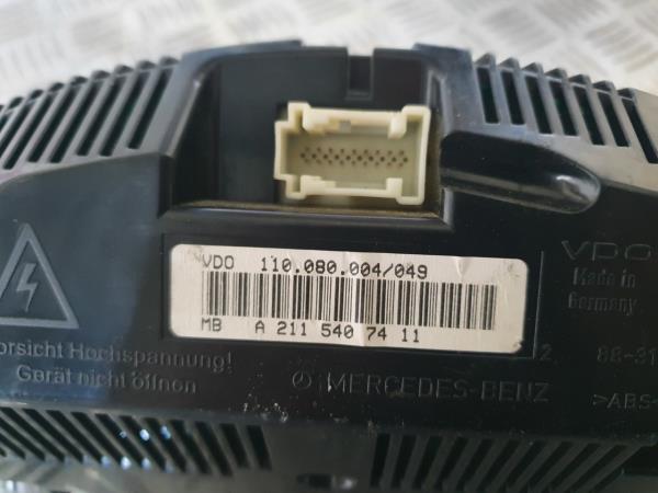 Quadrante MERCEDES-BENZ E-CLASS (W211) | 02 - 09 Imagem-2