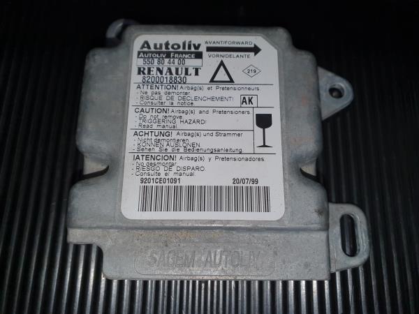 Centralina de Airbags RENAULT LAGUNA II (BG0/1_) | 01 - 07