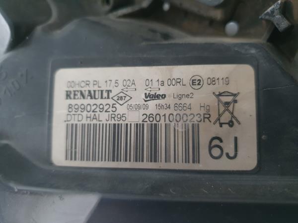 Right Headlight  RENAULT ESPACE IV (JK0/1_) | 02 - 