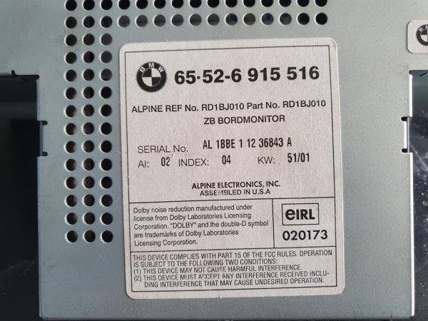 Radio BMW X5 (E53) | 00 - 06 Imagem-1