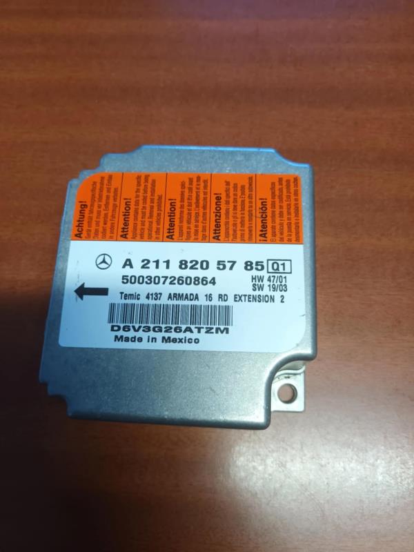 Centralina de Airbags MERCEDES-BENZ E-CLASS (W211) | 02 - 09 Imagem-1