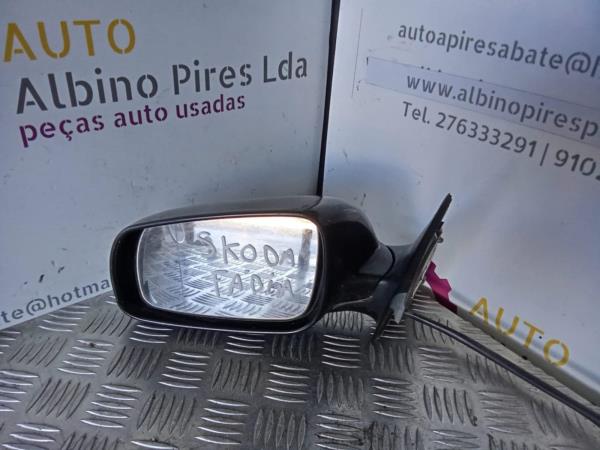 Espelho Retrovisor Esq SKODA FABIA I (6Y2) | 99 - 08 Imagem-1