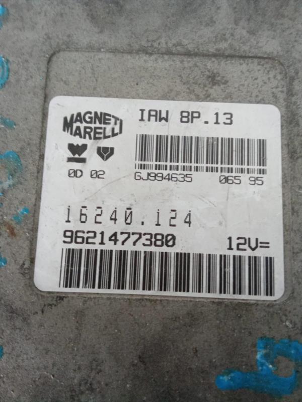 Centralina do Motor CITROEN - ID S_62276