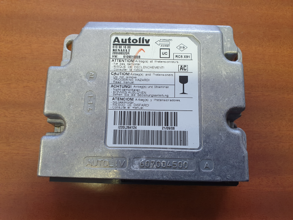 Airbag Module RENAULT LAGUNA III (BT0/1) | 07 - 15