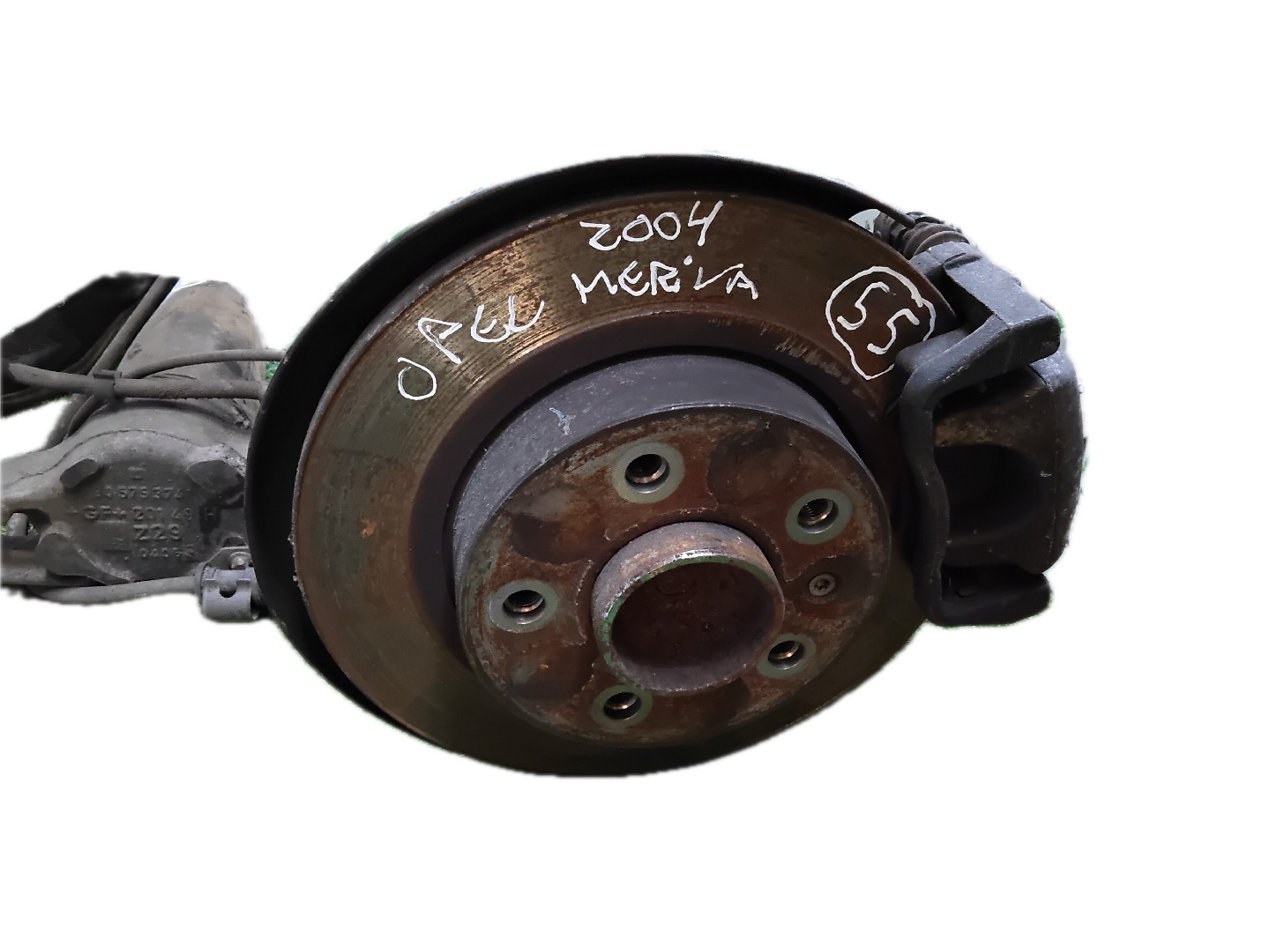 Eixo Traseiro Discos OPEL MERIVA A Veículo multiuso (X03) | 03 - 10