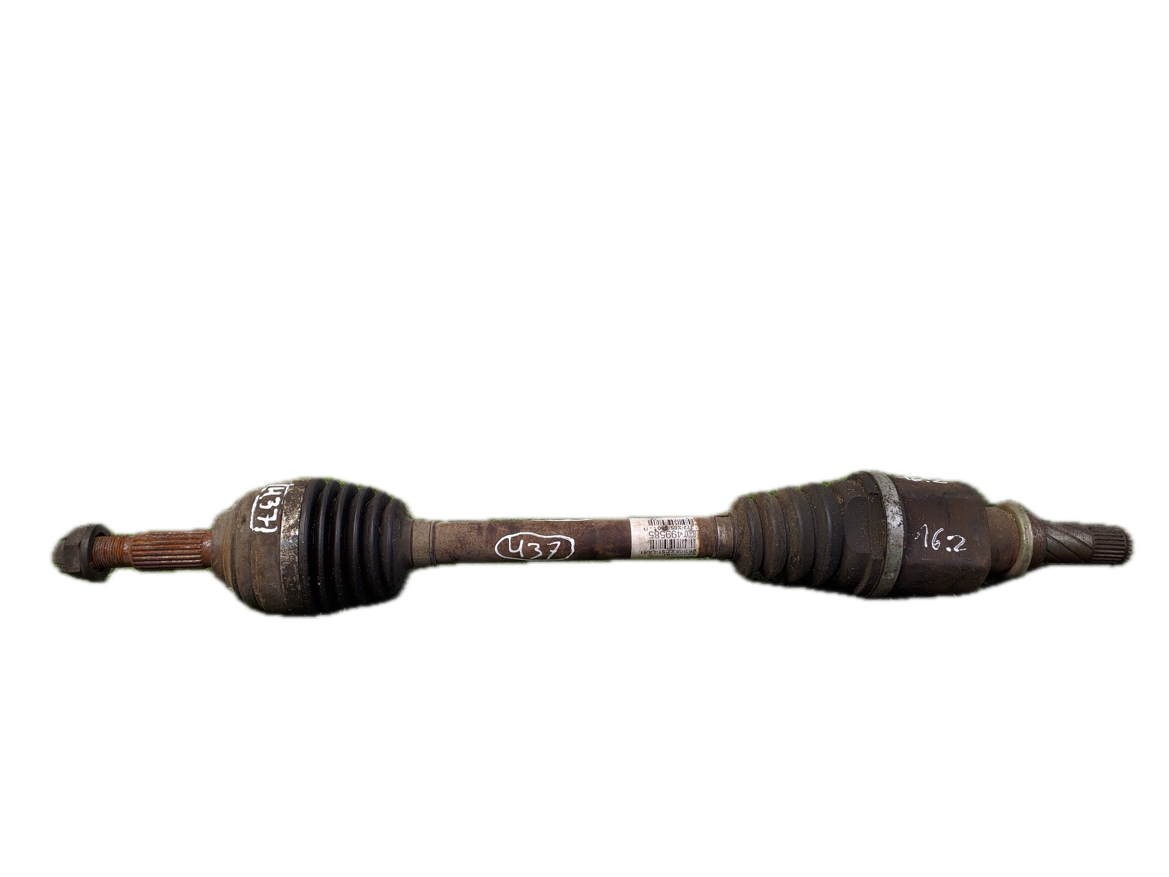 Transmissão Esquerda (Esq) RENAULT CLIO III (BR0/1, CR0/1) | 05 - 